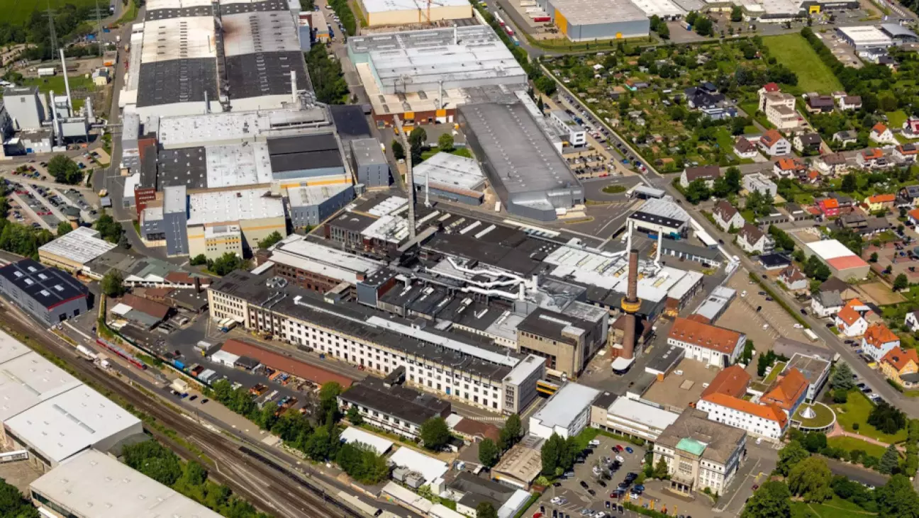 Завод у м. Корбах. Німеччина, 2020 рік. Фото: wlz-online.de