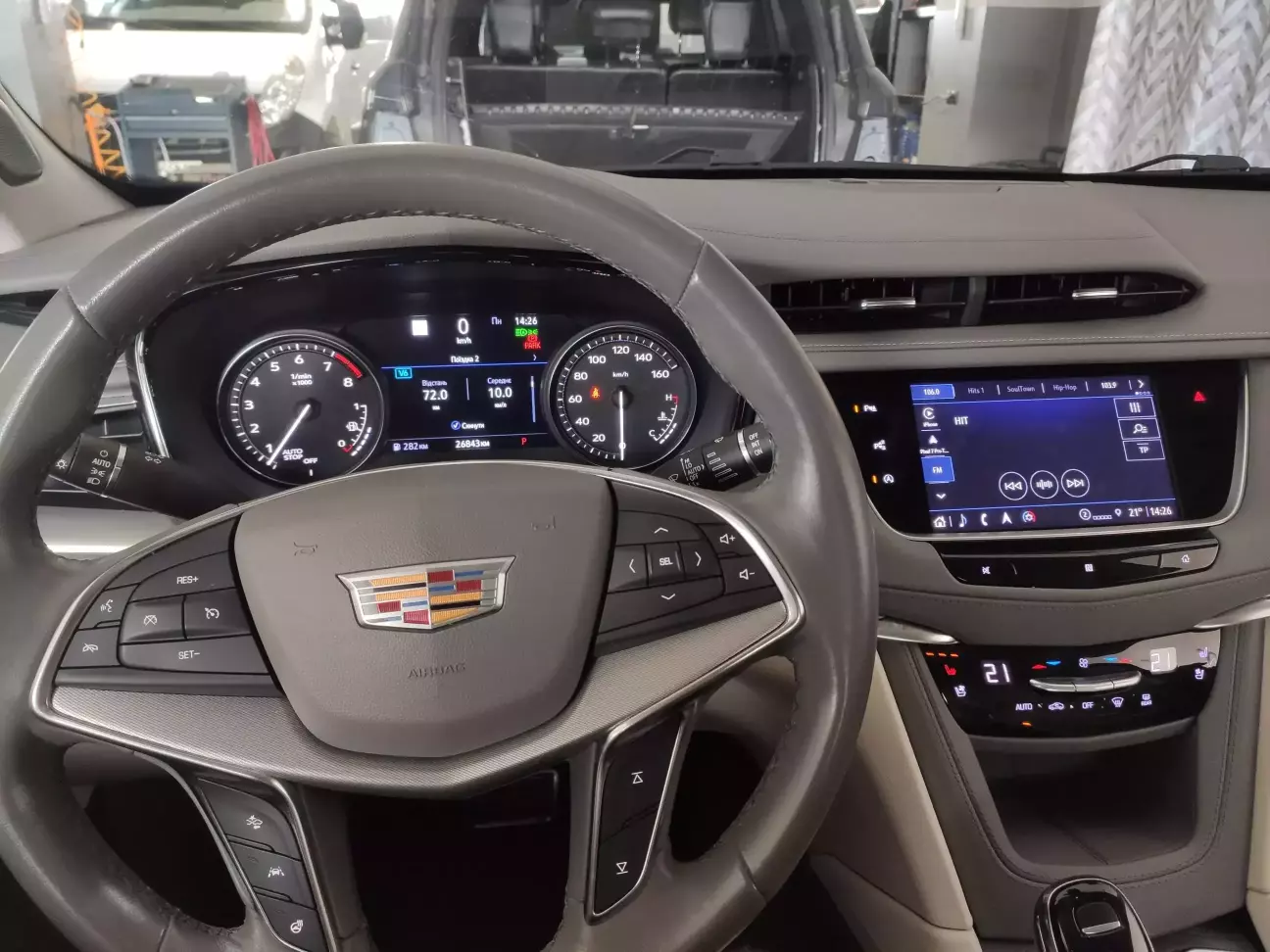 Cadillac прошивка у EU (мова, парні хвилі радіо)