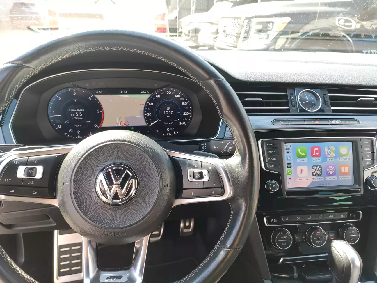 Vw MIB2 активація Carplay та AA
