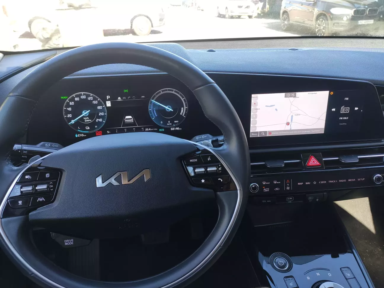 KIA EV6 прошивка у EU (мова, навігація, парні хвилі радіо)
