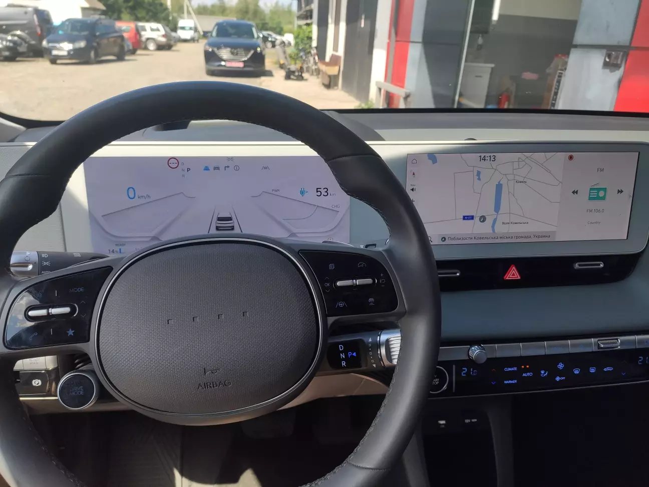 Ioniq GEN5.5 прошивка у EU (мова, навігація, парні хвилі радіо)