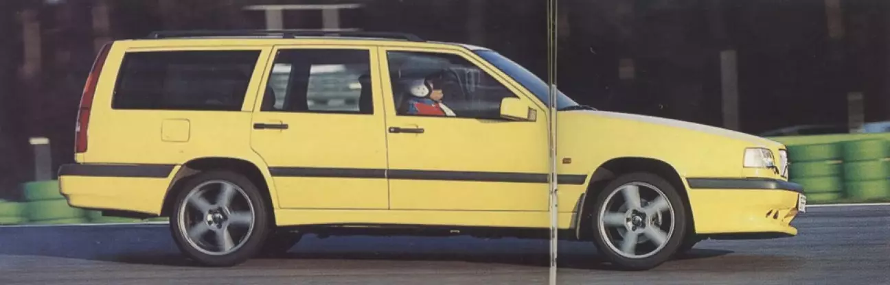 Желтый: T-5R является первой Volvo, доступной в этом цвете