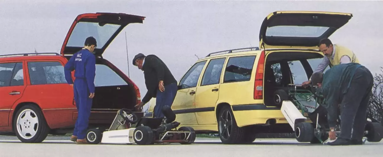 Потомство: Гоночный перевозчик в прямом смысле слова