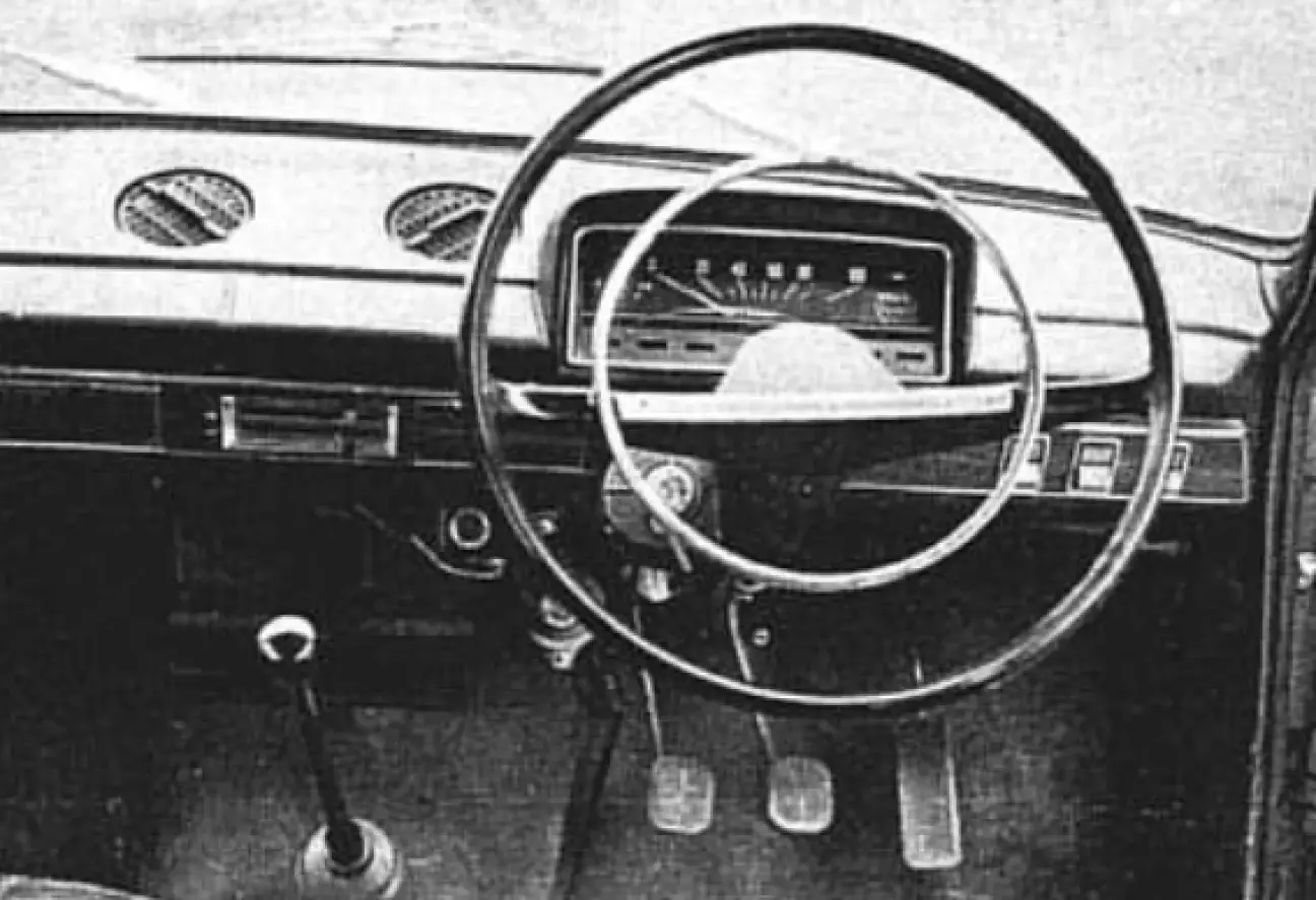 Внутри Lada трудно отличить от Fiat 124.