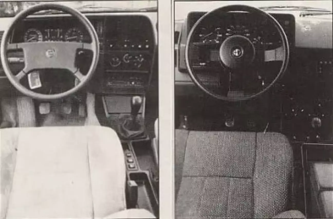 (Слева) Функциональность и комфорт в Thema. (Справа) Регулировки посадки доведены до предела в 90.