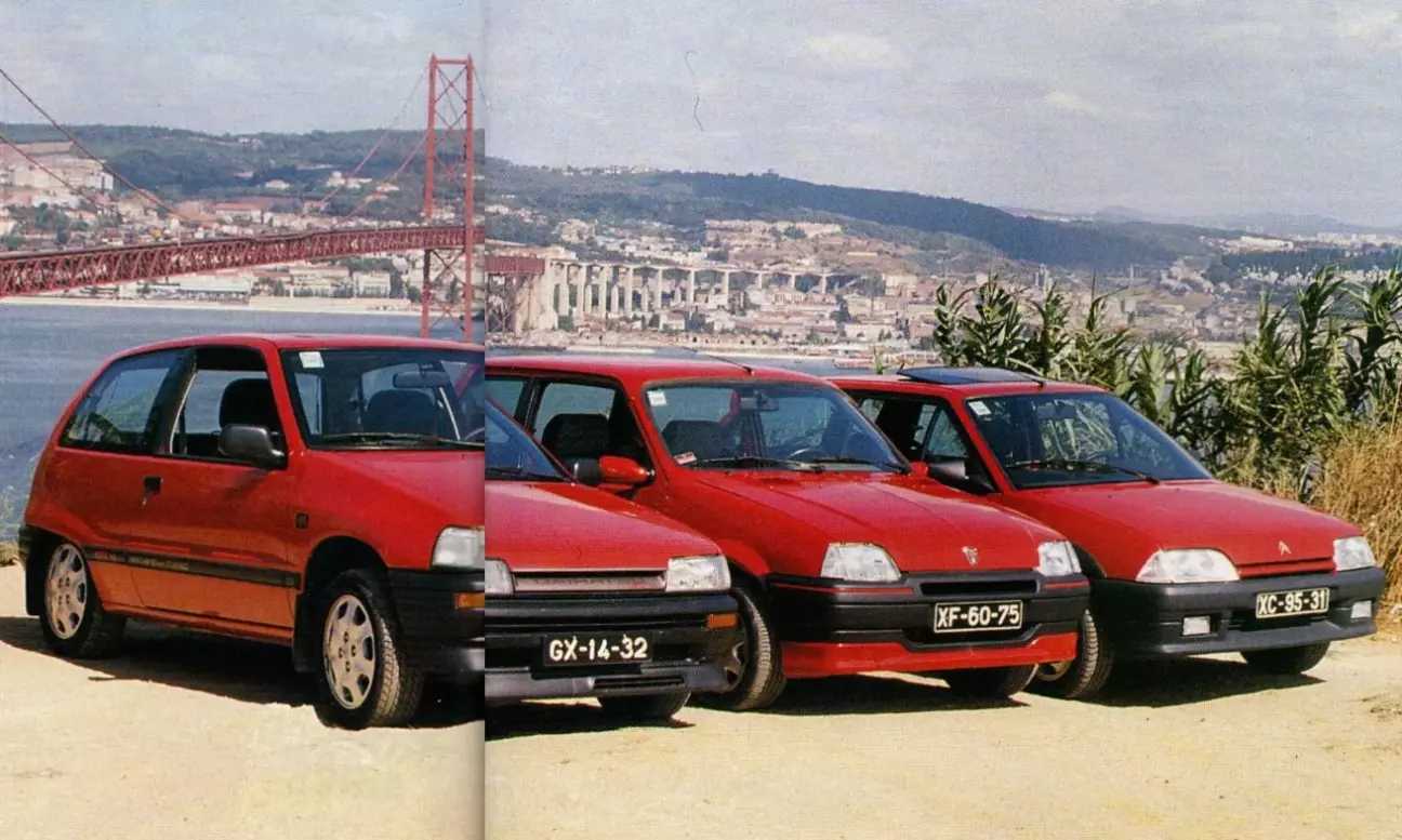 AX GTi располагает противотуманными фарами.