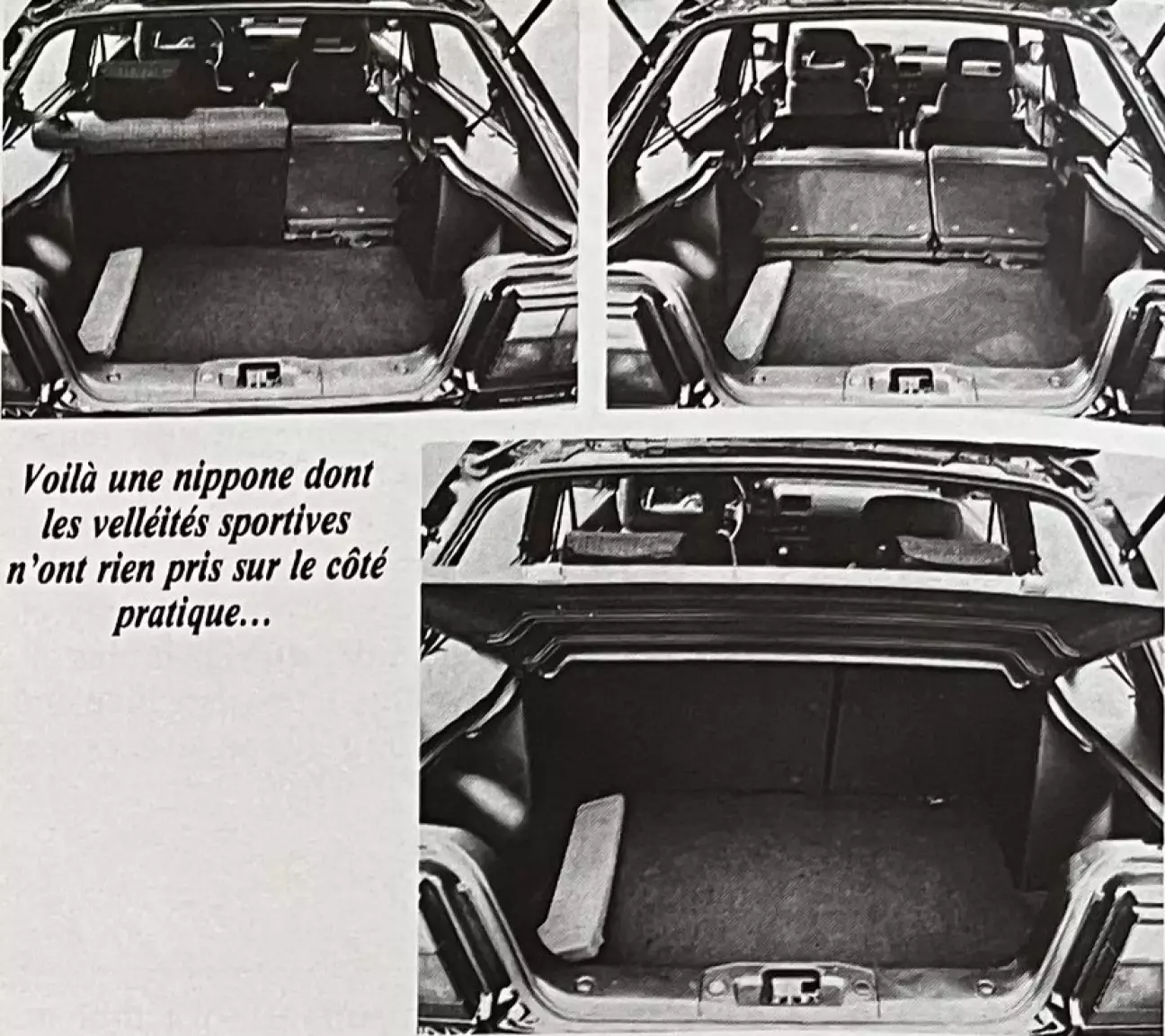 Перед нами «японец», чьи спортивные амбиции нисколько не пошли в ущерб практичности...