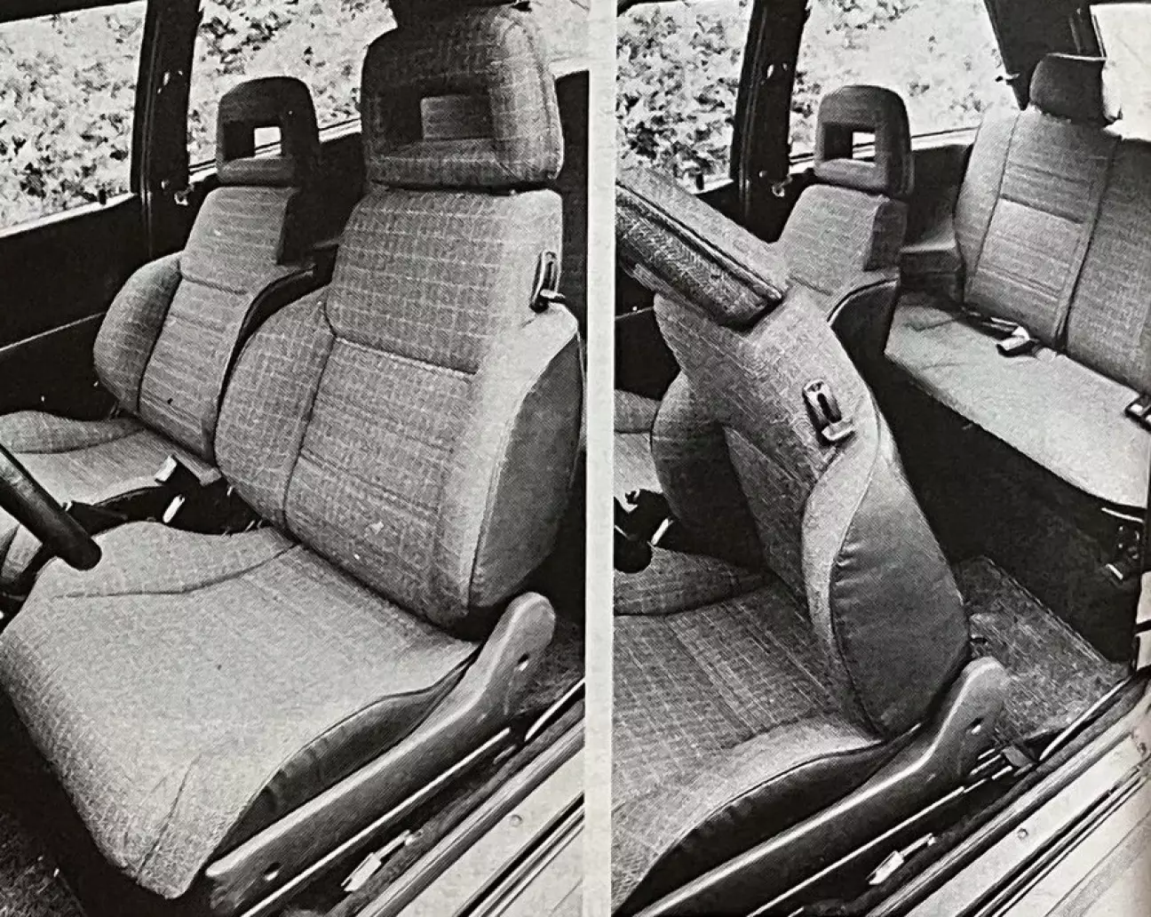 Отличная боковая поддержка спереди, но какая же жесткость сзади!