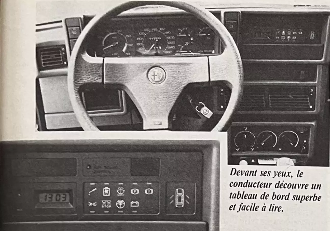 Перед глазами водителя — великолепная и легко читаемая приборная панель.