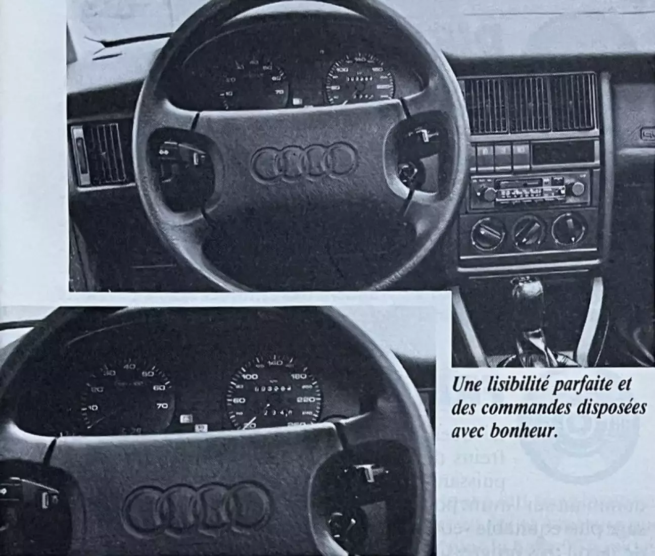 Безупречная читаемость приборов и удачно расположенные органы управления.