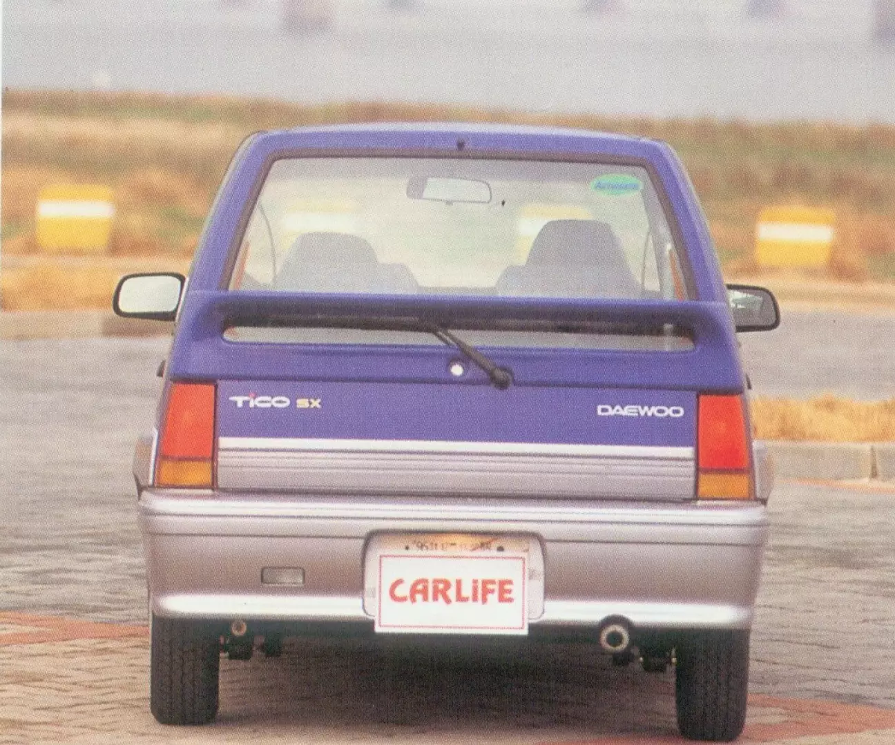 Задняя часть Tico, производящая впечатление компактности и в то же время монолитности.