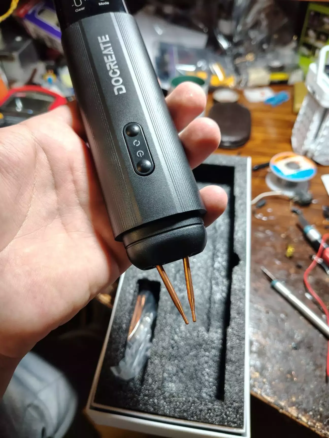 Маю таку ще але під товщий нікель побоявся що не проварить