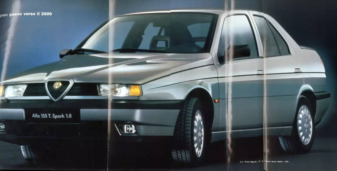Большой шаг навстречу 2000 году. Модификация Twin Spark 1.8 — это базовая модель в семействе 155.