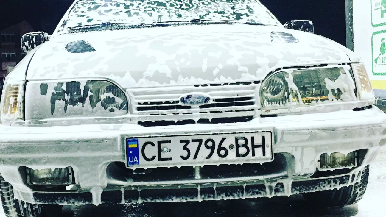 Бампер задний Ford Sierra