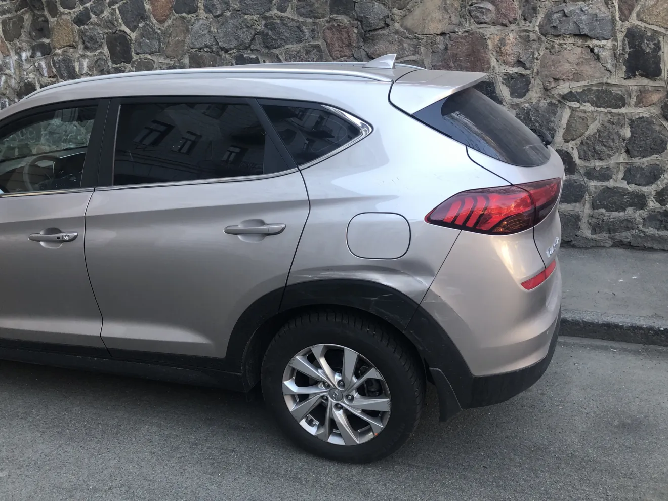 Hyundai Tucson (TL) ДТП…Притёрли | DRIVER.TOP - Українська спільнота водіїв  та автомобілів.