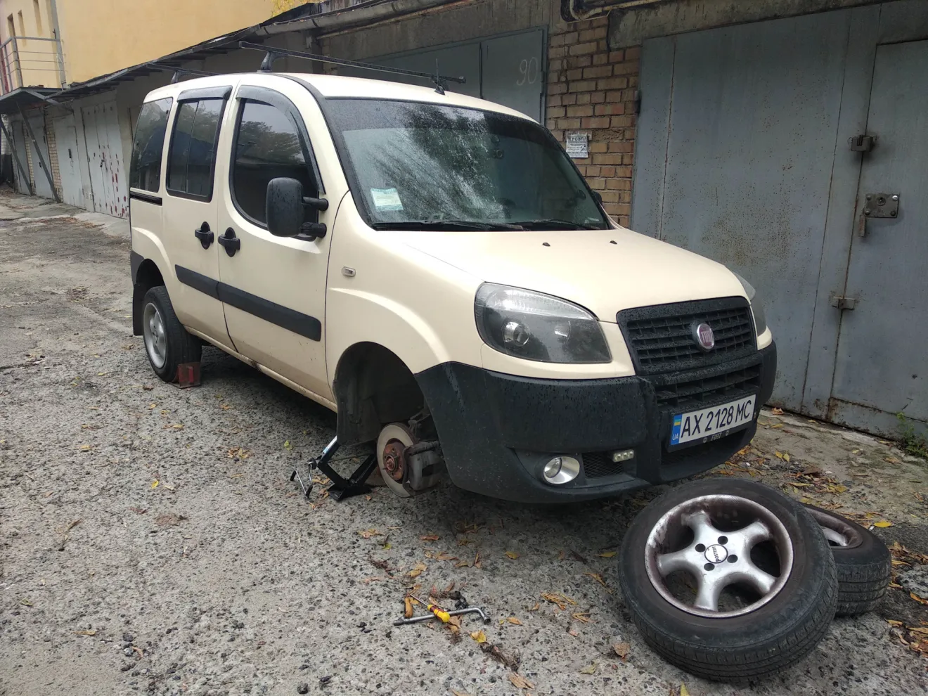 FIAT Doblo (1G) Fiat DOBLO устранение 