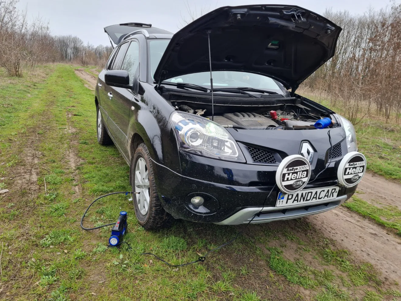 Renault Koleos (1G) 15. Koleos на OFFROAD и Компрессор Vitol k70 |  DRIVER.TOP - Українська спільнота водіїв та автомобілів.