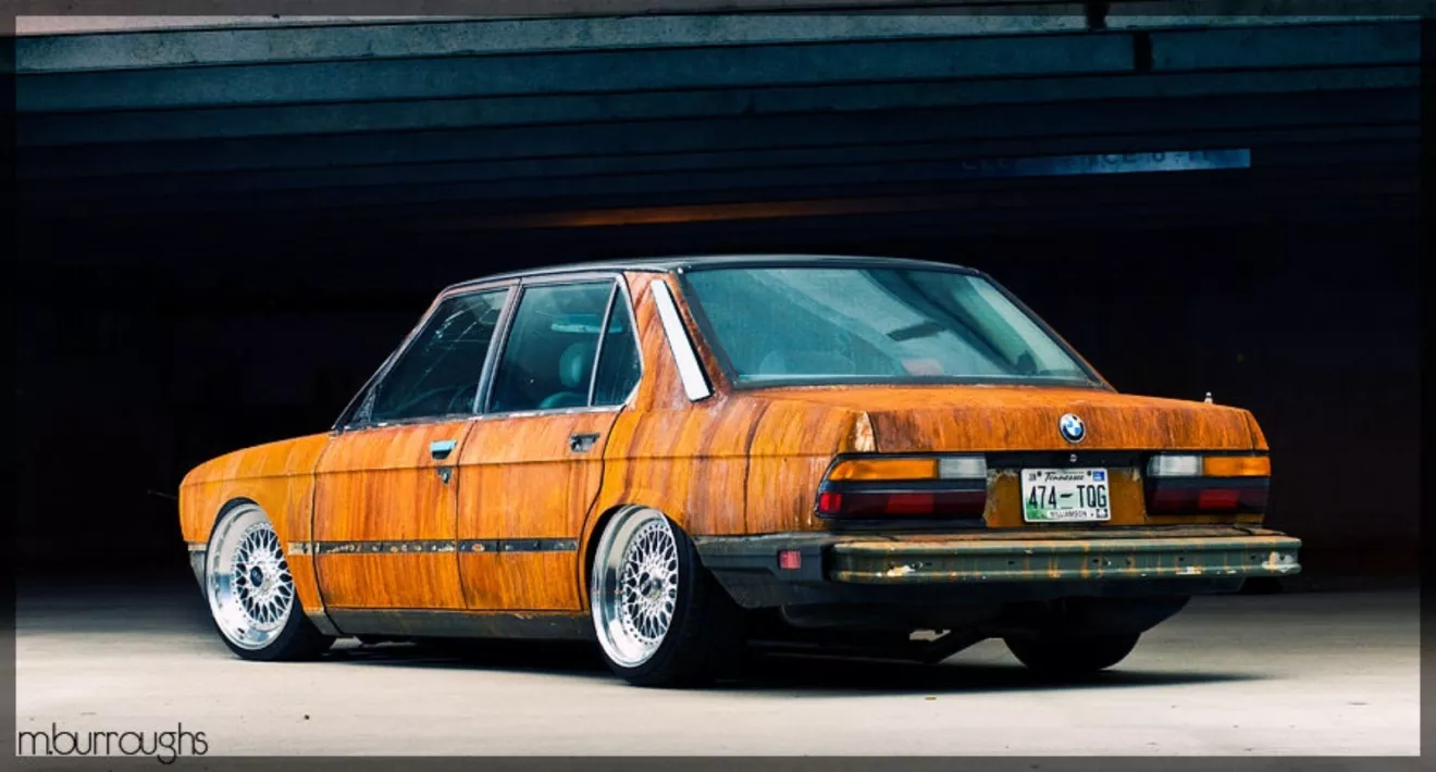 BMW 5 series (E28) Ржавый стиль, он же Rat Look/ Rusty Style | DRIVER.TOP -  Українська спільнота водіїв та автомобілів.