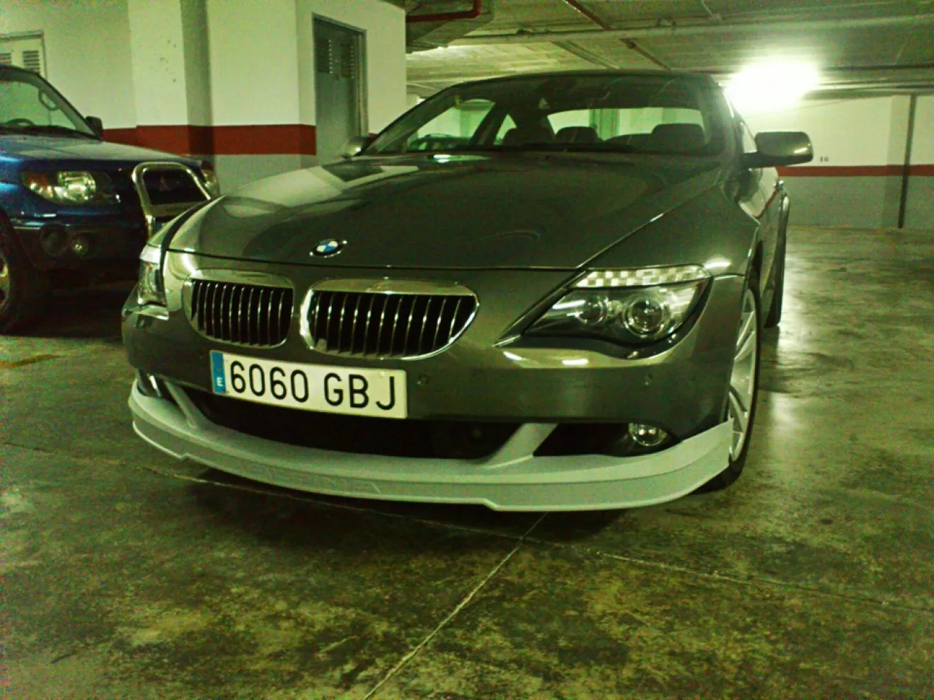 BMW 6 series (E63) Губа 