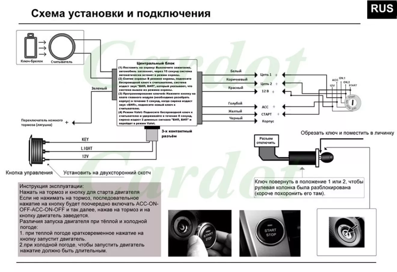 ІЖ 21251 Кнопка старт-стоп с иммобилайзером | DRIVER.TOP - Українська  спільнота водіїв та автомобілів.