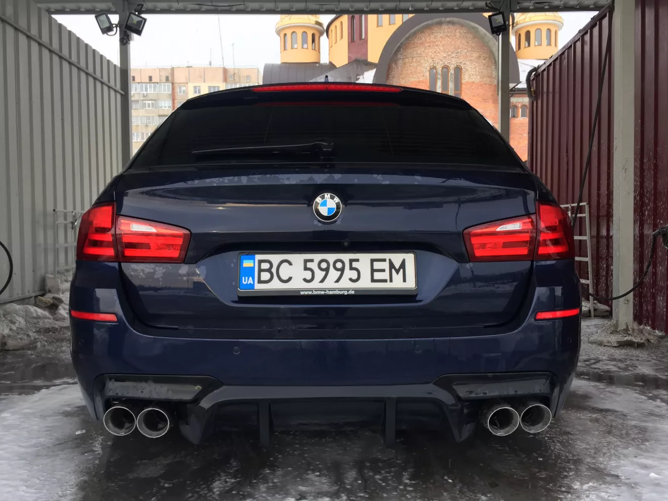 BMW 5 series Touring (F11) Раздвоенный выхлоп BMW F10/F11 | DRIVER.TOP -  Українська спільнота водіїв та автомобілів.