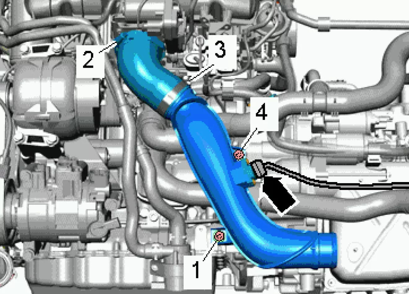 Замена помпы Volkswagen Passat B8