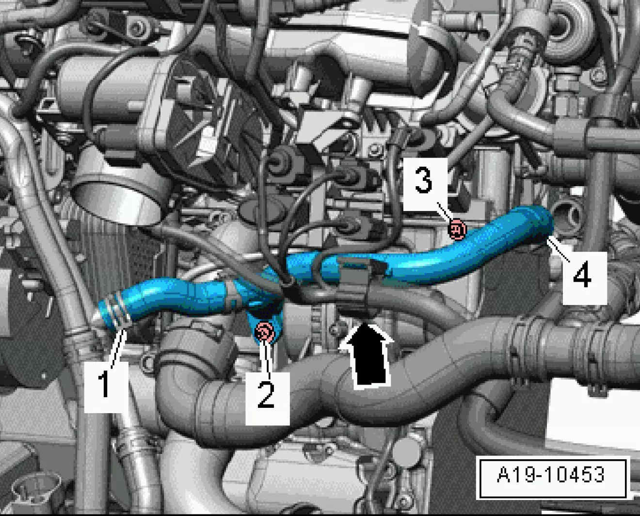 Замена помпы VW Passat B5