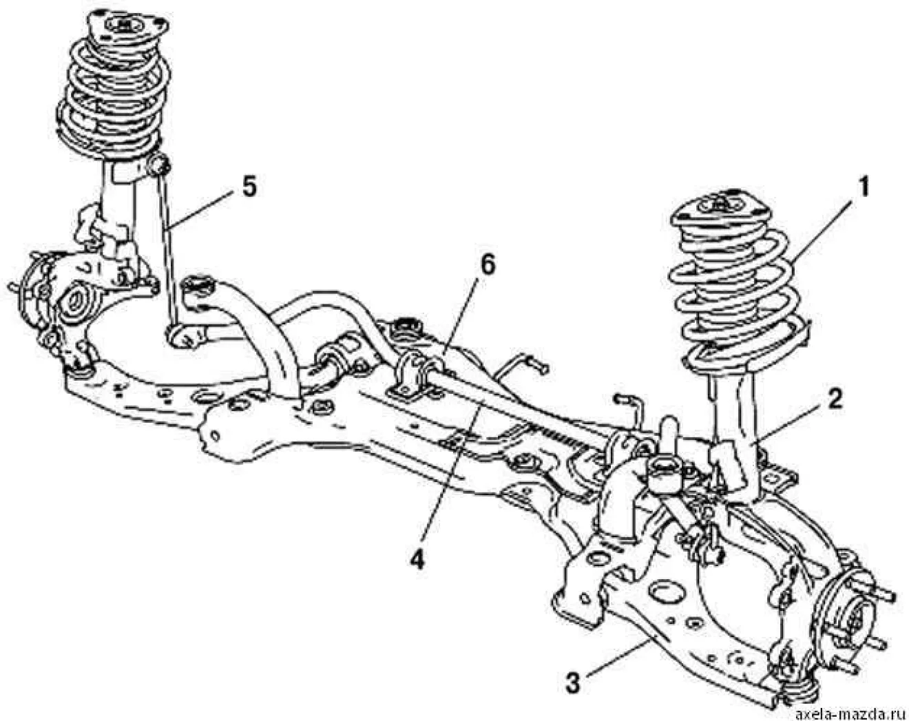 Mazda Mazda 5 (3G) Ремонт передней подвески | DRIVER.TOP - Українська  спільнота водіїв та автомобілів.