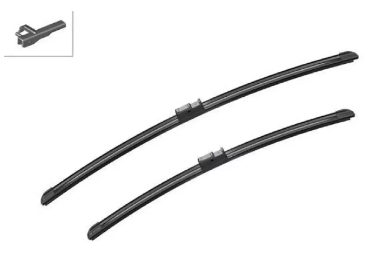 BOSCH 3397118970 – Щітки склоочисника (A 970 S) на Х5 е70 Дорестайлінг (з 2007 року).