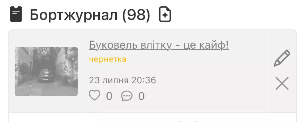 Це, щоб ви розуміли наскільки в голові вітер, що з тих пір висів у архіві початок дописала 😅