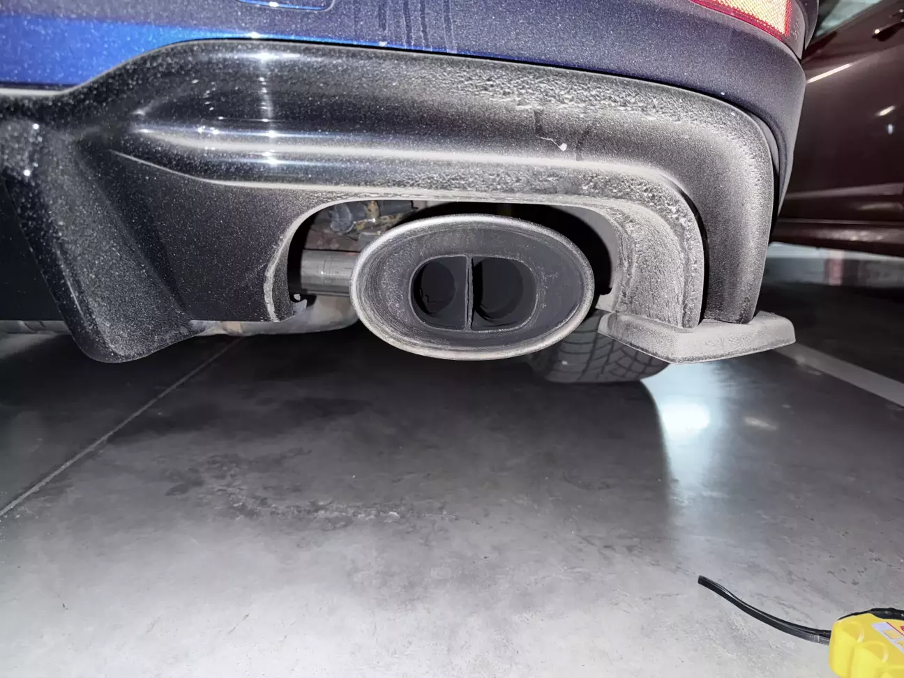 Ось як виглядали сток насадки від RS3 на моєму диффузорі