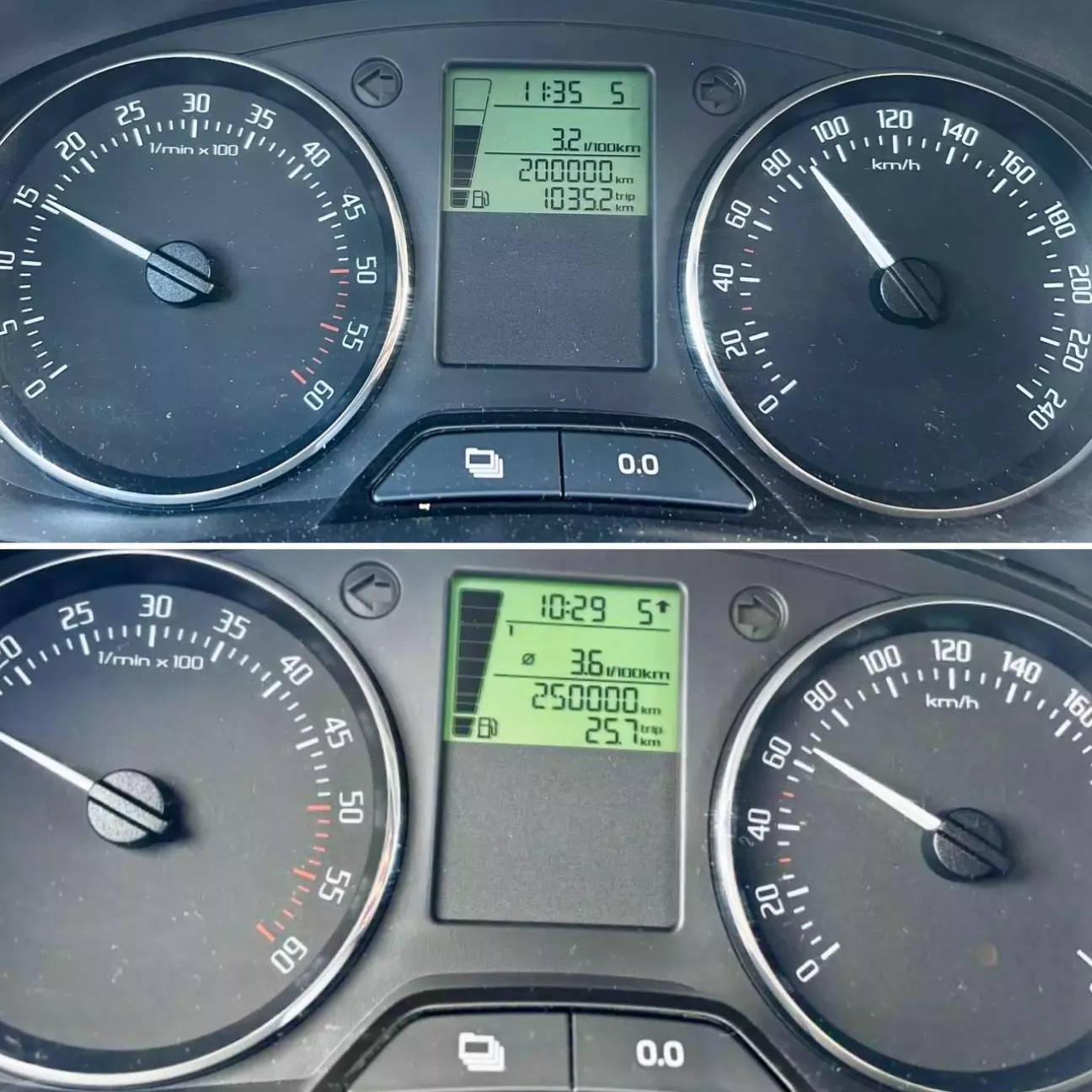 За 1071 день проехал 50.000 km / или 46,7 km в день