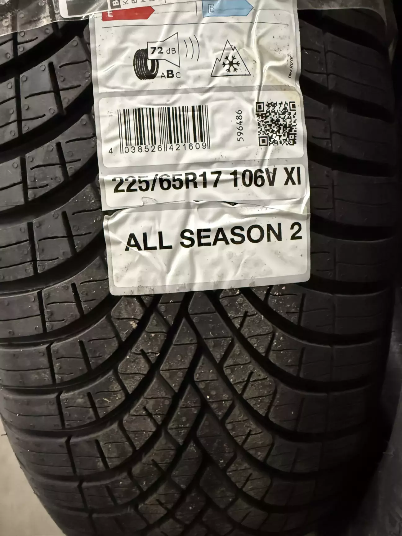 Dunlop All Season 2 225/65 R17 106V XL