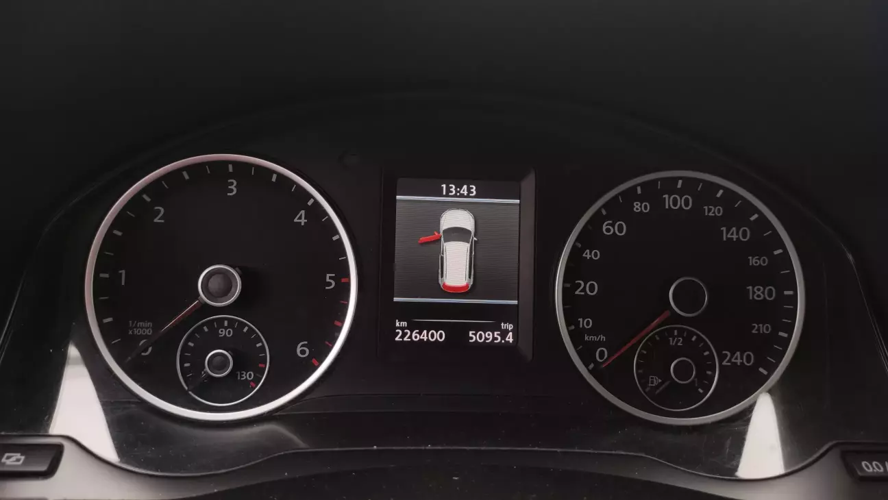 актуальний кілометраж на момент заміни оливи в коробці