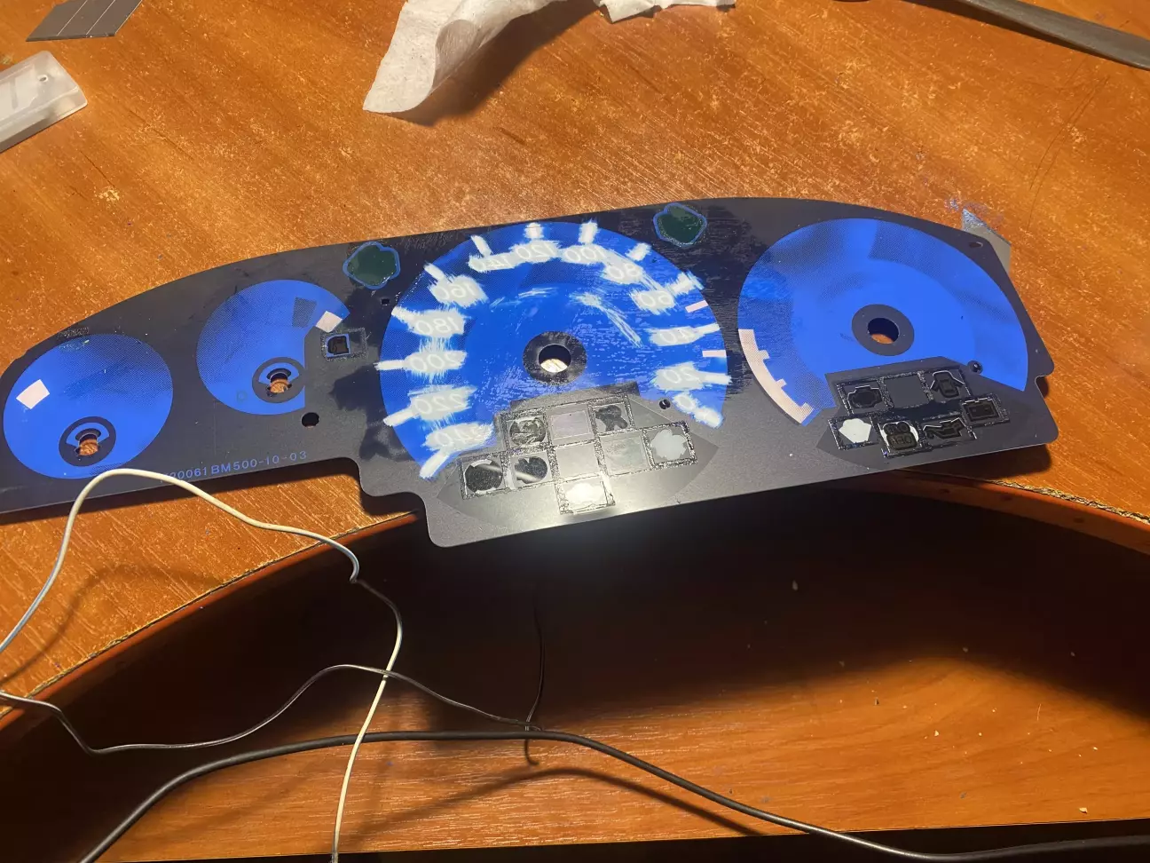 Хотів зробити двухкольоровою, десь в когось бачив, сподобалось, вишкріб