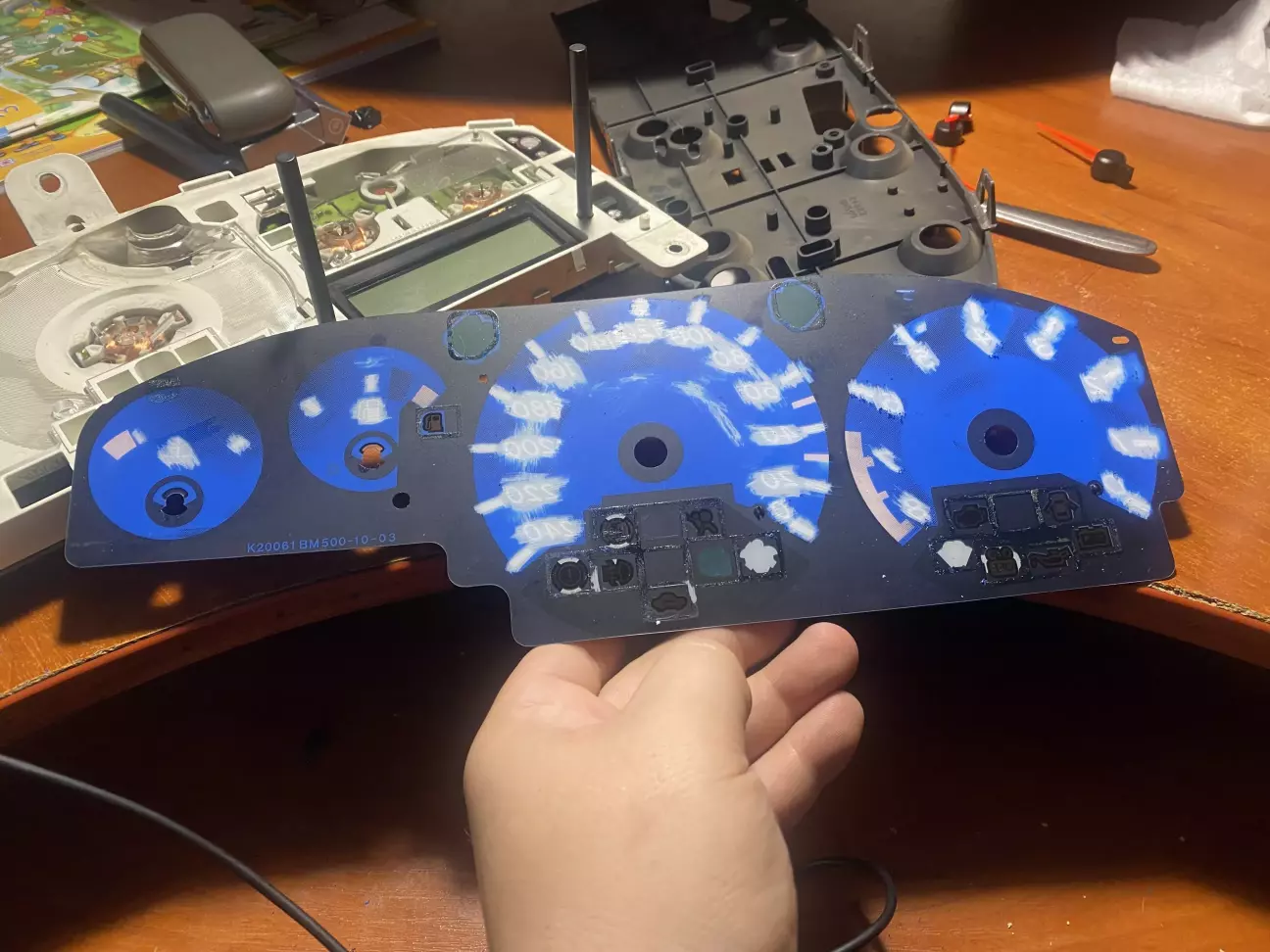 По тій же схемі вишкріб все