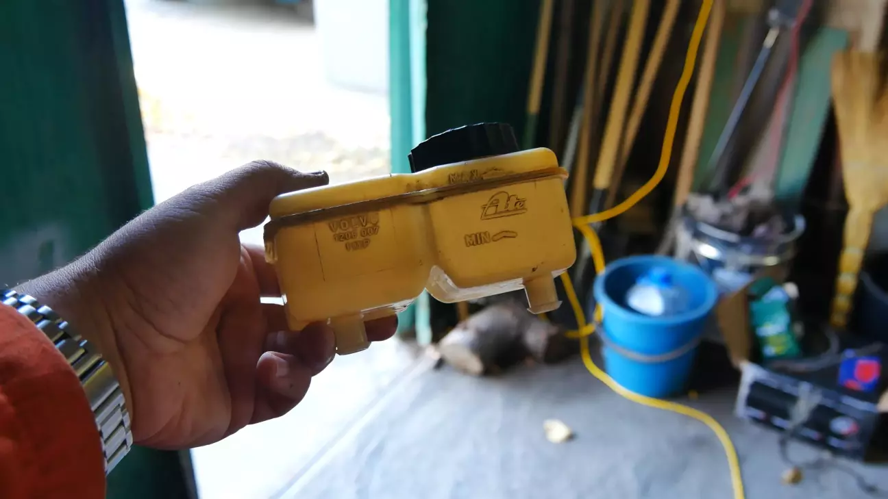 Рідний бачок, який я відмив та вирішив використати