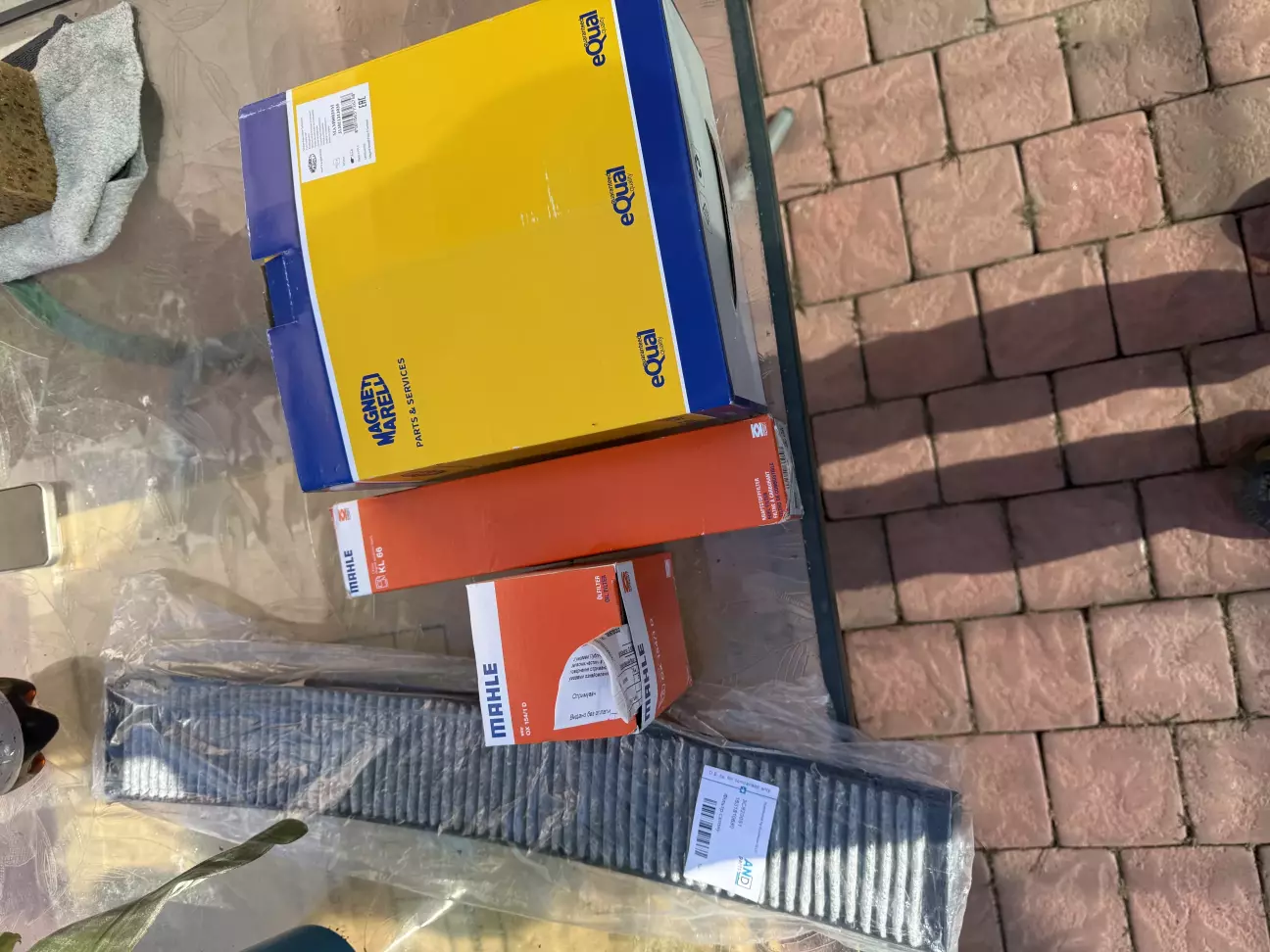 Колба в сборе + фильтра для ТО