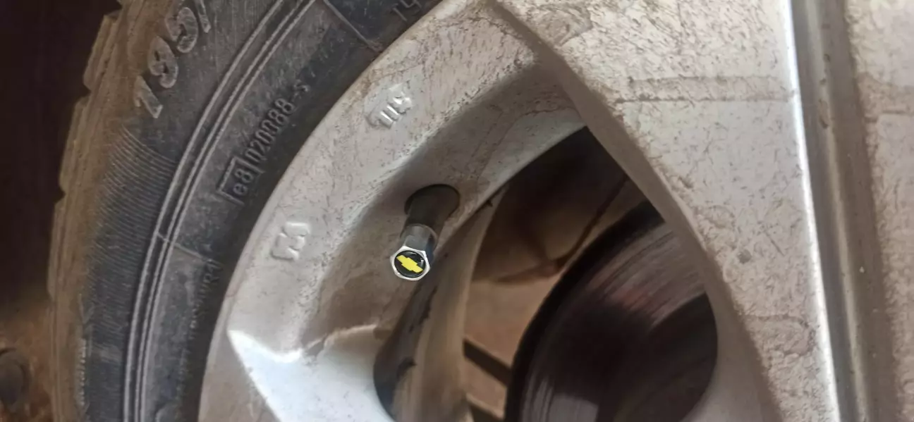 Ковпачок, загальний вигляд на колесі