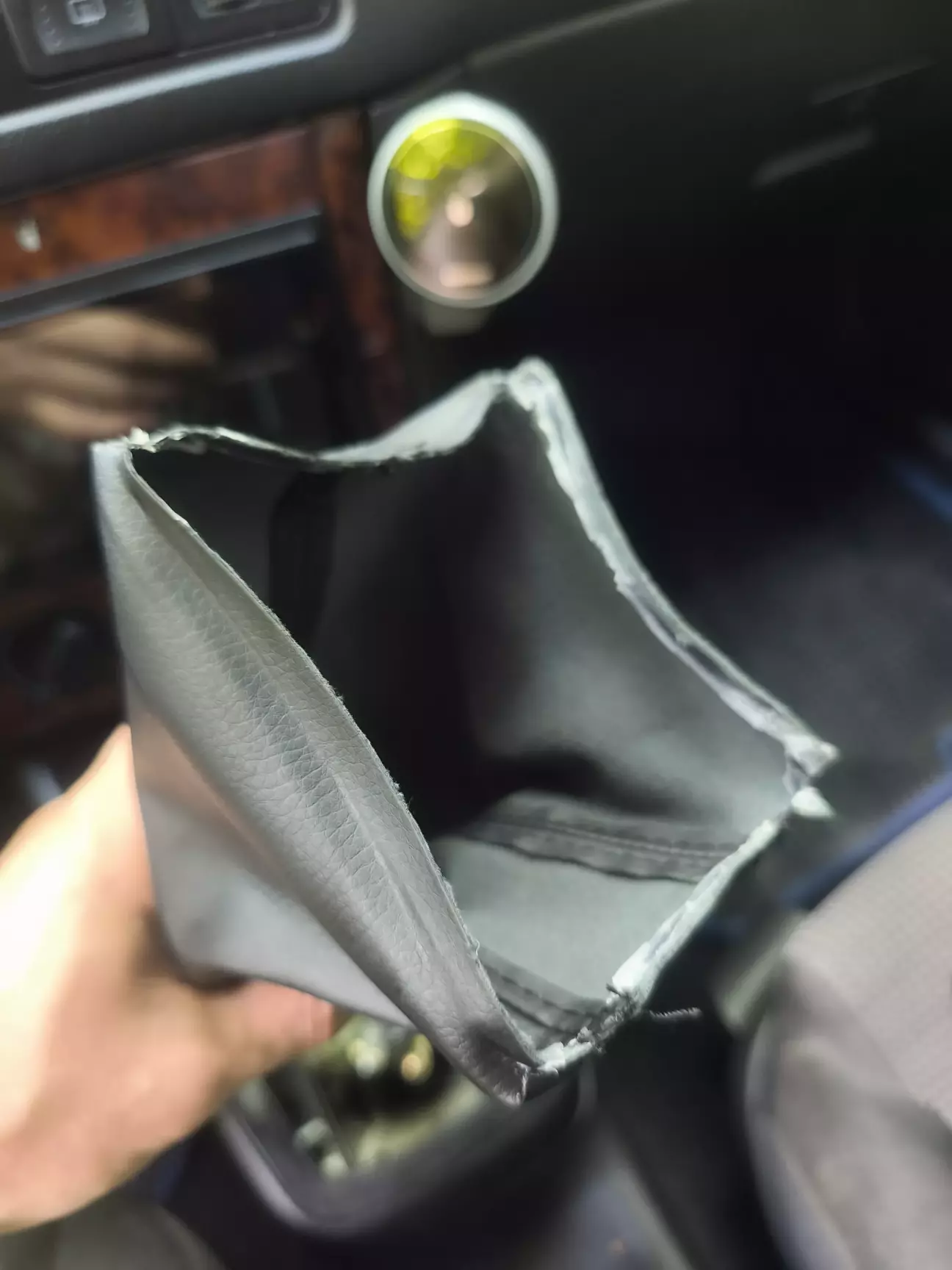 Это натягиваем на родную рамку