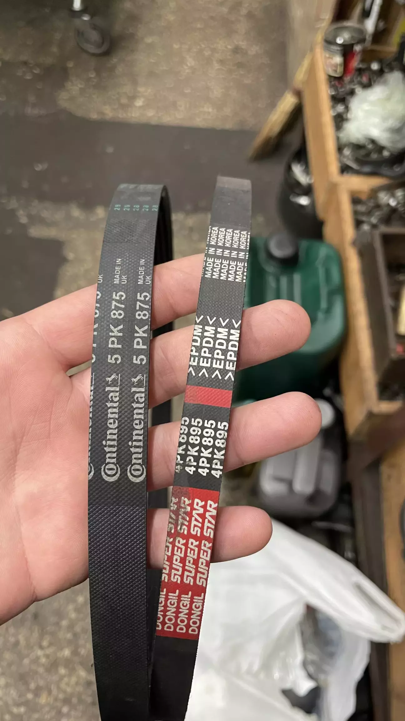 Ремни ещё в норме но лучше заменить