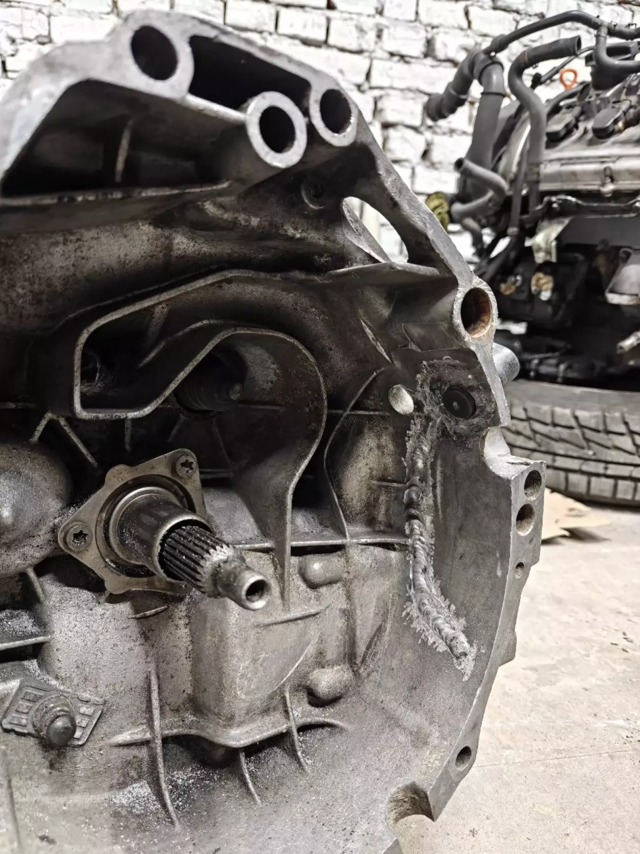 Вварене посадочне ДПКВ і заварена тріщина