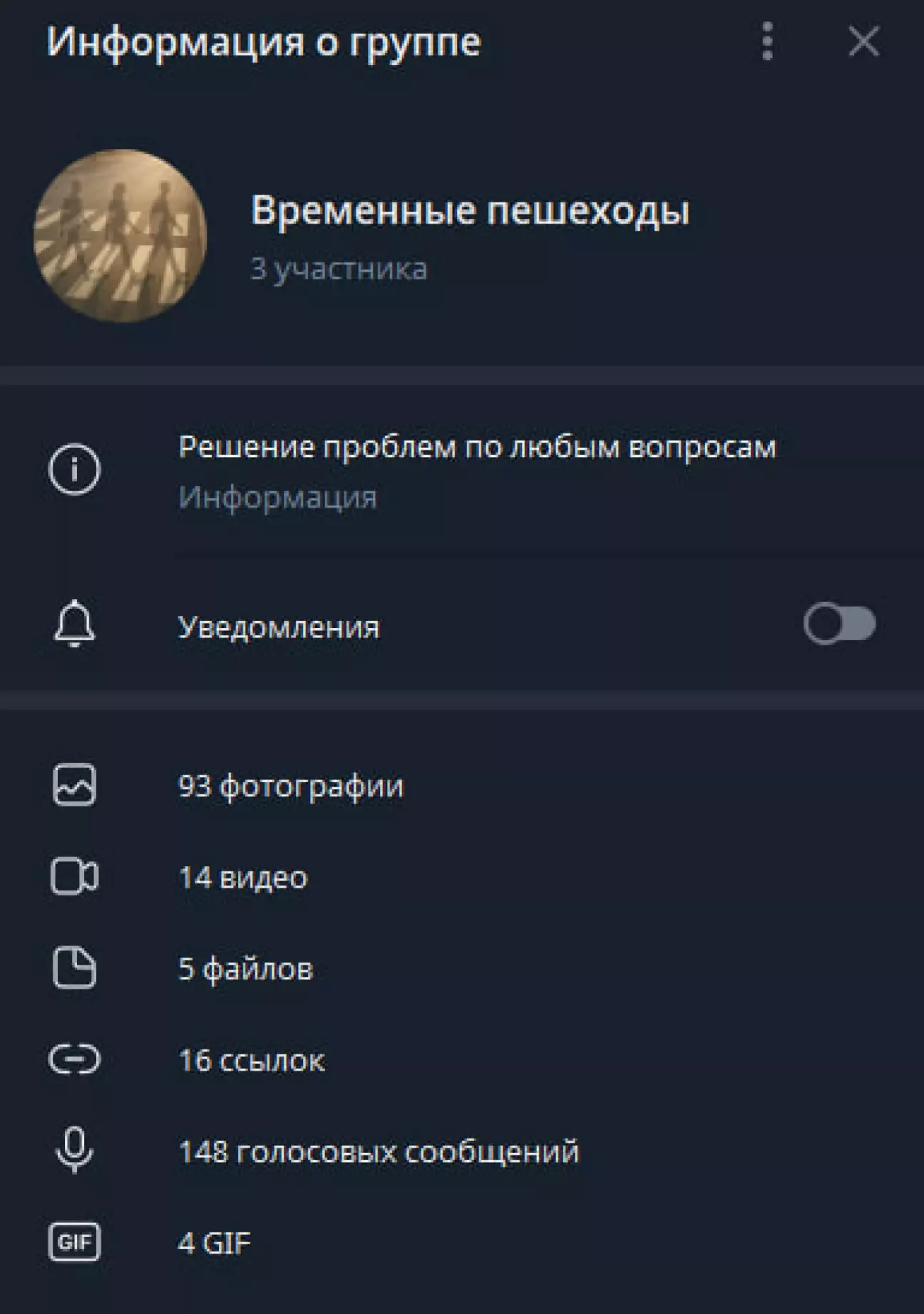 И уже настолько свыкся с этим статусом, что аж группу с друзьями сделали