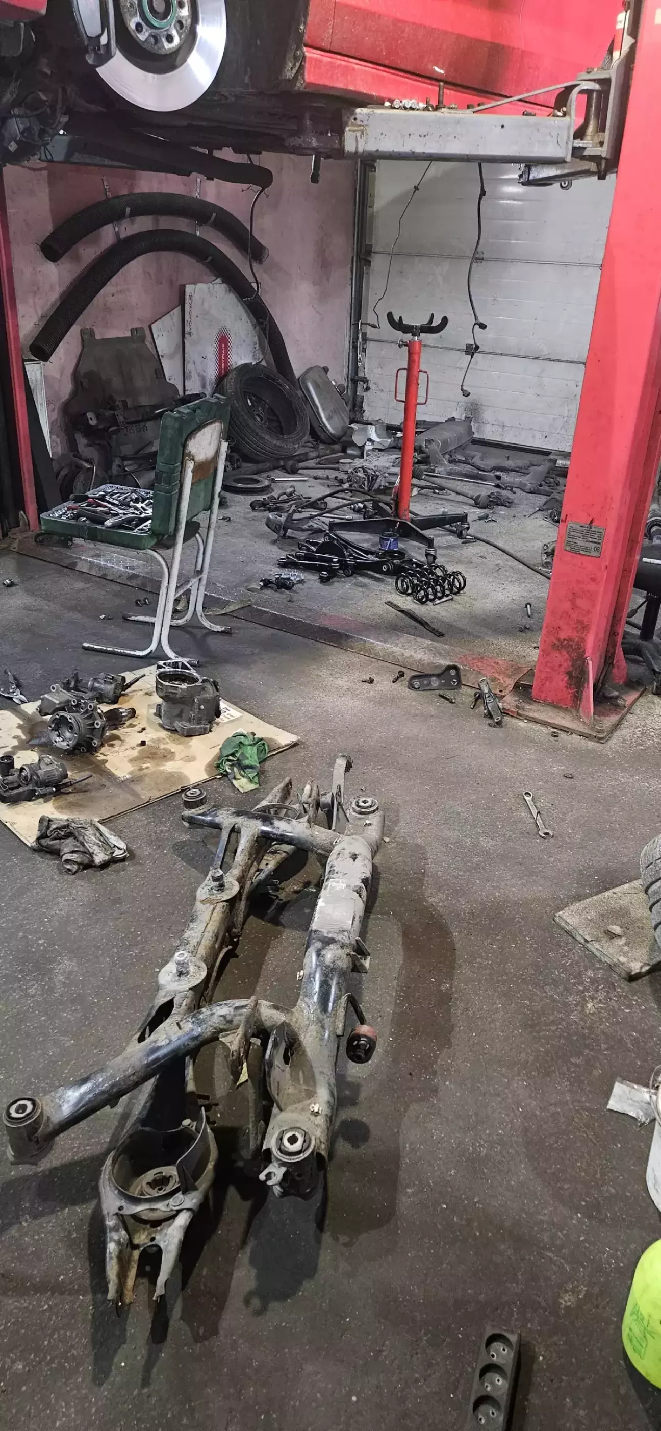 Старий поідрамник трохи заморився(поржавів)