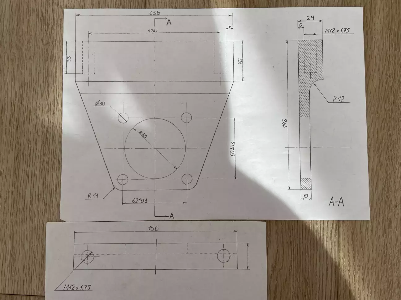 Як же я кайфонув від роботи олівцем на папері з лінійкою, а не в порогах на компі😊