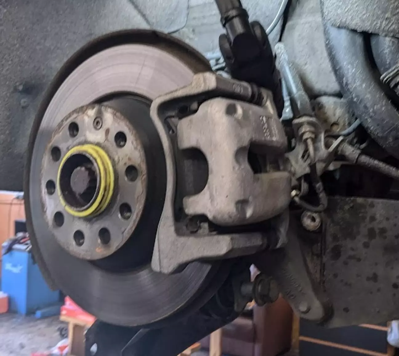 Комплект 282мм, почуває себе чудово