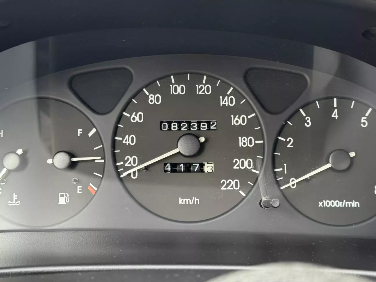 Пробег на момент проведения работ.