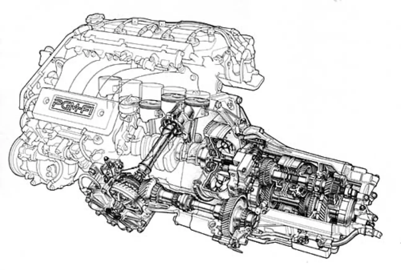Продольная компоновка G20A/G25A