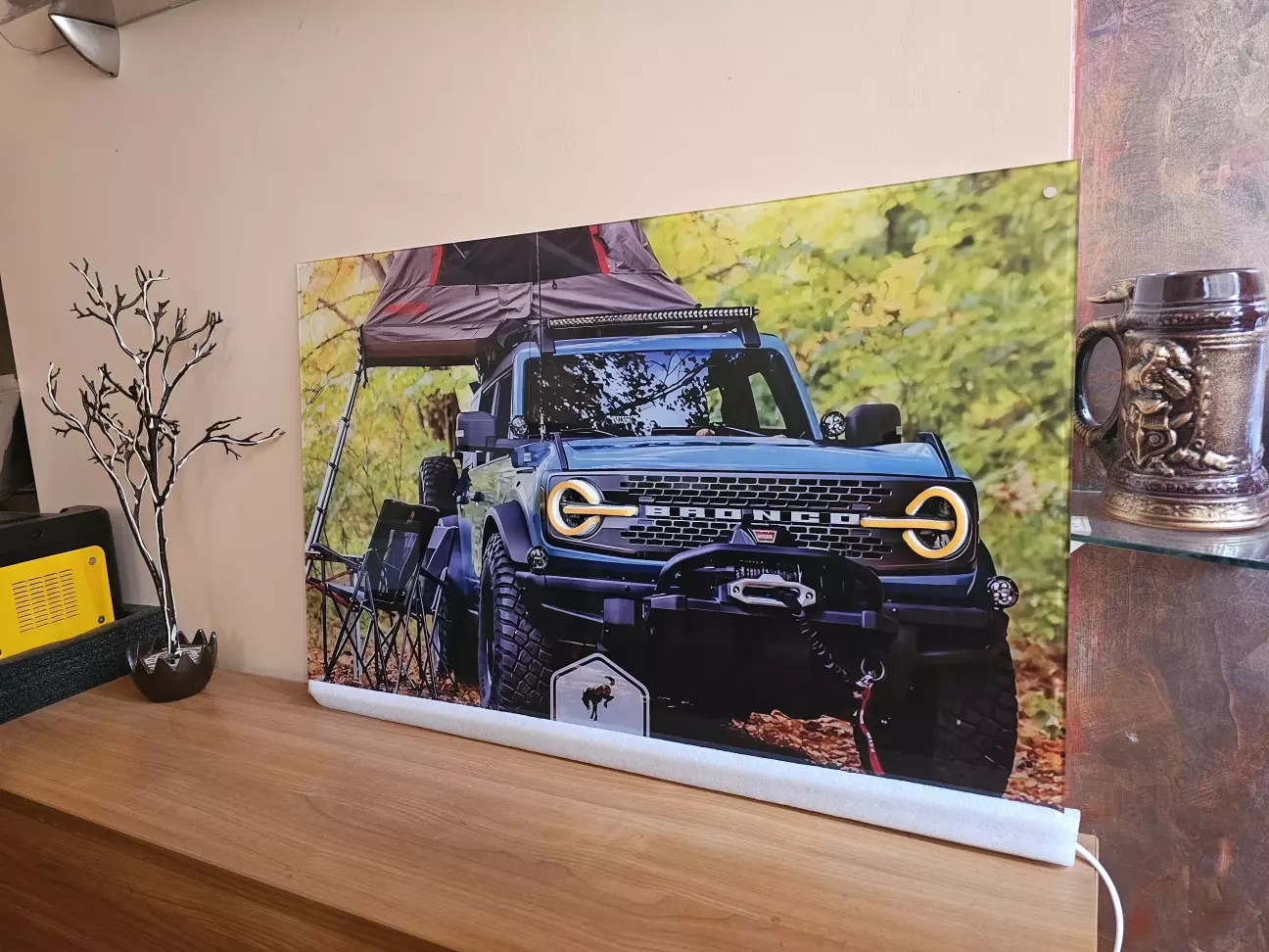 Замовив метрову картину з скла))))