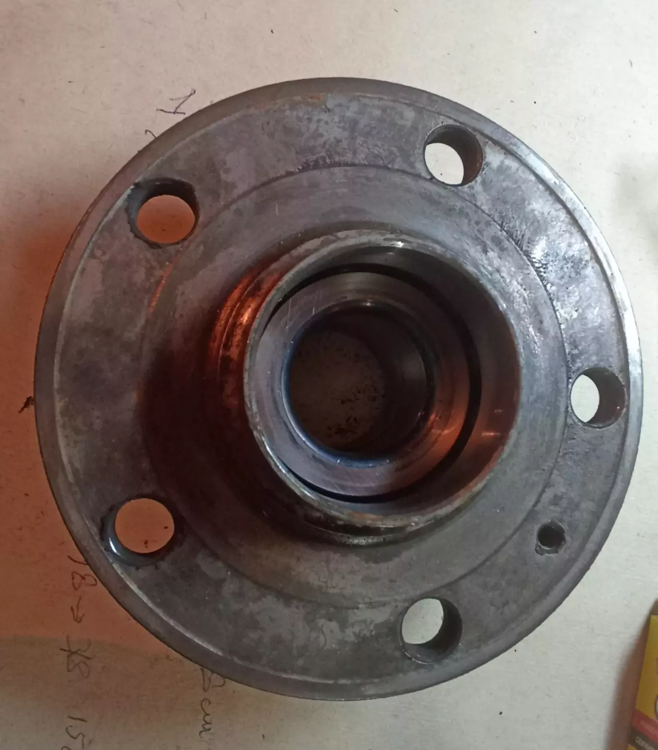 найбільше зношений був зовнішній підшипник.